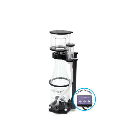 Simplicity 120 DC Skimmer in SUMP with DC pump