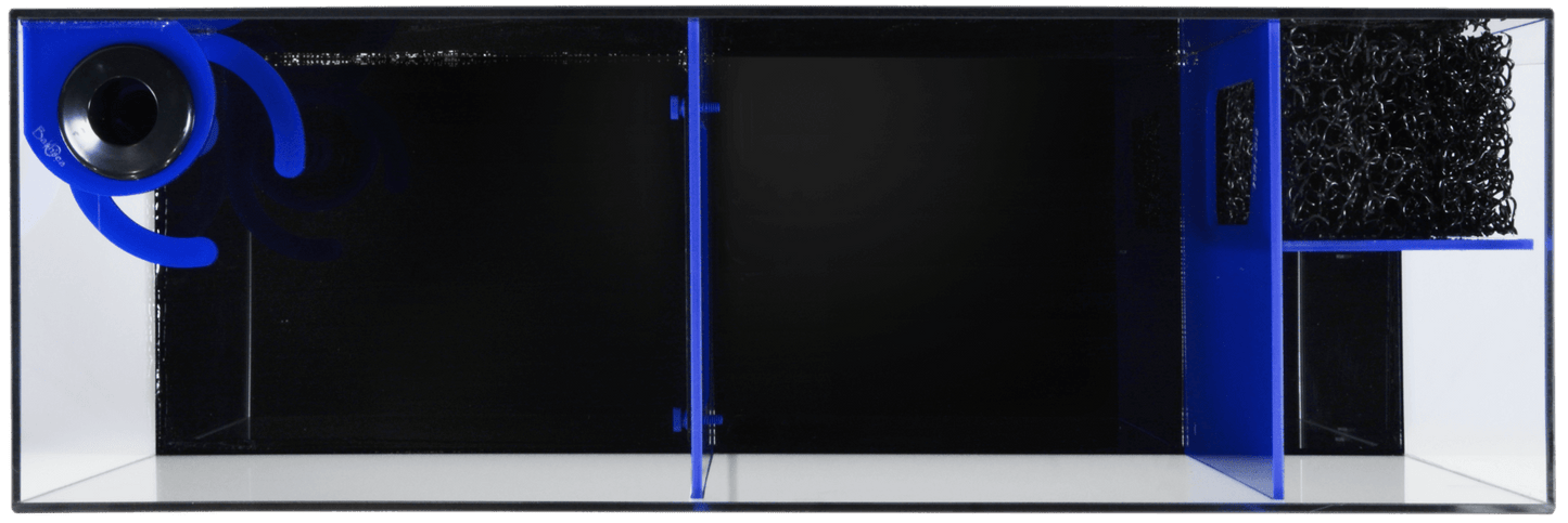 Bashsea 30x10x14" Bio-Fuge Sump - BLUE