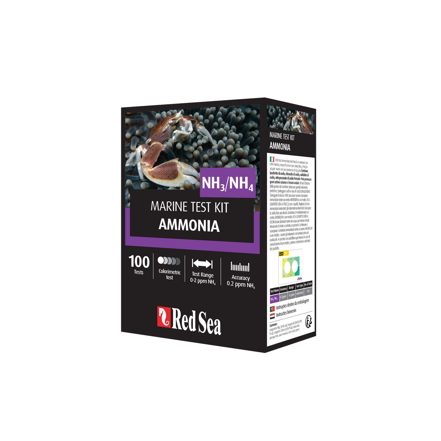 Red Sea MCP Ammonia Test - 100 tests