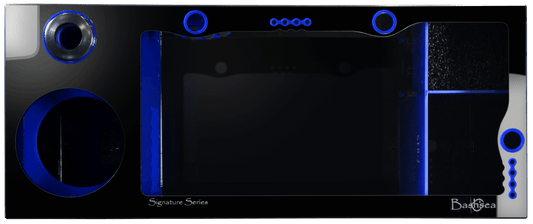 Bashsea 36x15x16" Royal Signature Series Sump - Black & BLUE