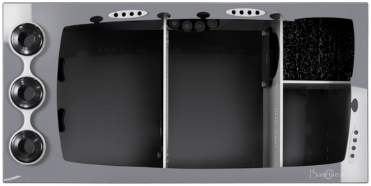 Bashsea Smart Series 30x15x16 Sump - WHITE