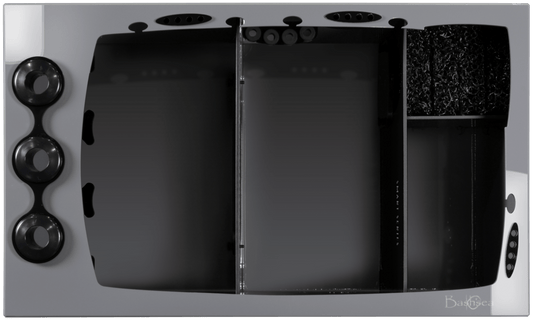 Bashsea Smart Series 30x18x16 Sump - BLACK