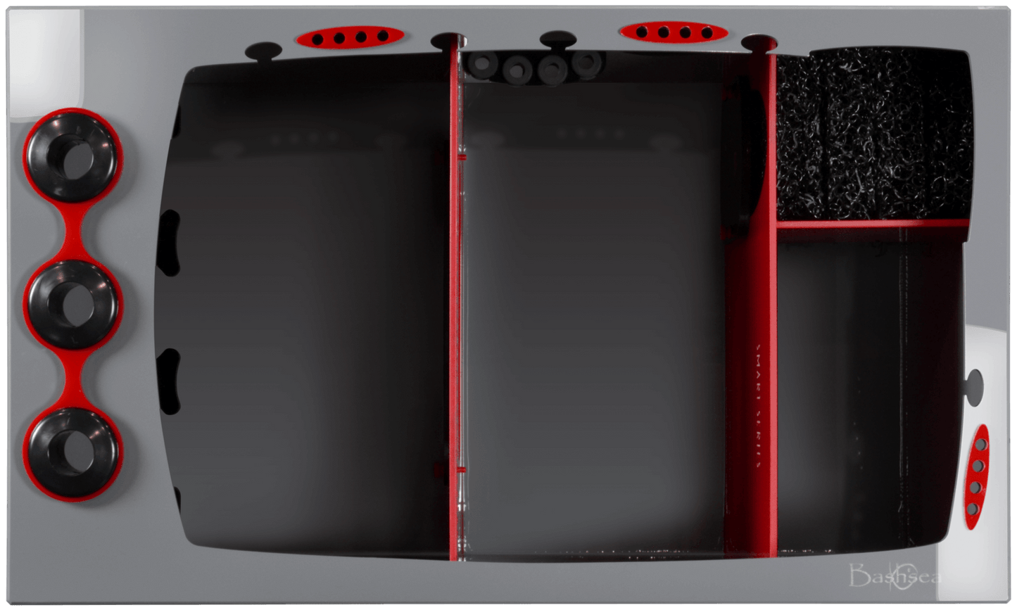 Bashsea Smart Series 30x18x16 Sump - RED