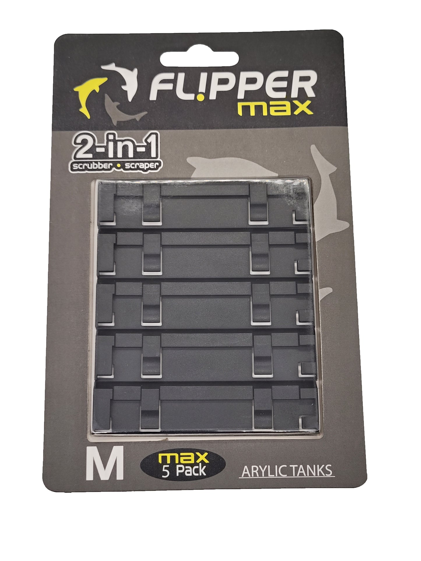 Flipper Cleaner MAX ABS Blades - 5pk - For Acrylic Tanks