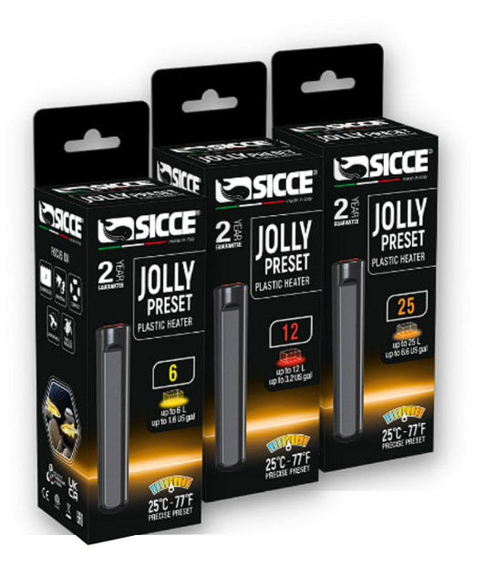 Sicce JOLLY PRESET 25 - Submersible Heater - 22 Watt