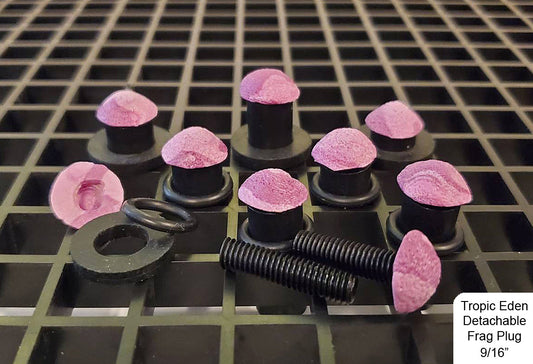 Tropic Eden Detachable Coral Frag Plug Round - 9/16" (16/pack)