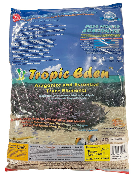 Tropic Eden Live Reeflakes Sand 10lb