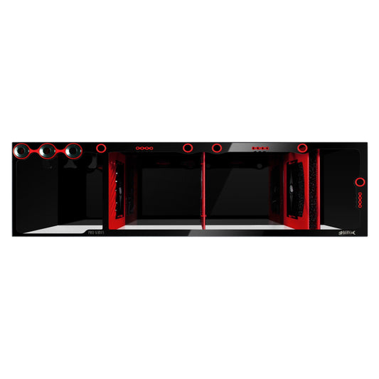 Bashsea 60x18x16" Pro Sump - Red/Black