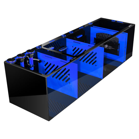 Bashsea 60x18x16" Pro Sump - Blue/Black