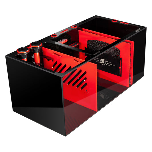 Bashsea 36x18x16" Pro Sump - Red/Black