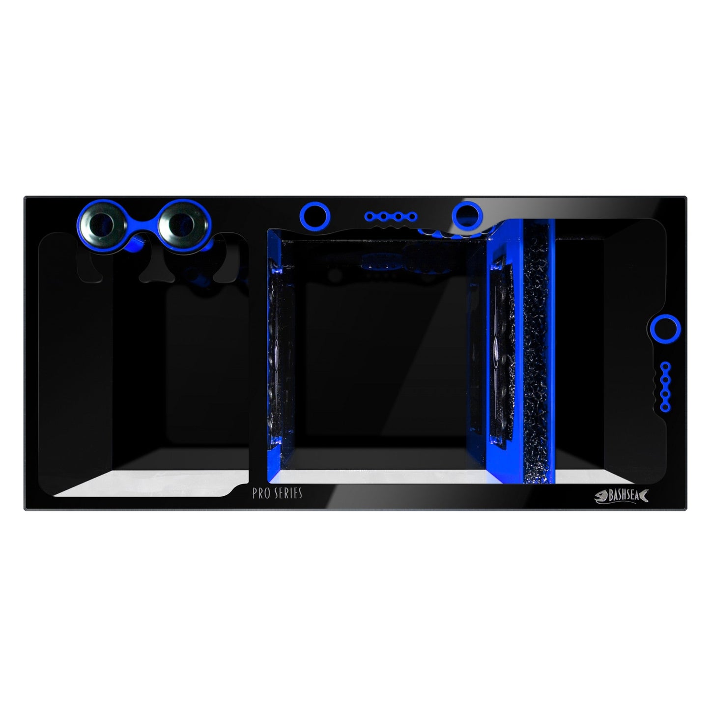 Bashsea 36x18x16" Pro Sump - Blue/Black