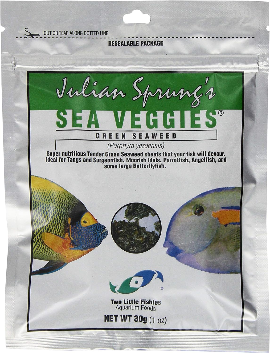 Two Little Fishies Julian Sprung Green SeaWeed - 30 gram