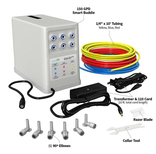 AquaticLife Smart Buddie Booster Pump for 50-100 GPD RO Systems