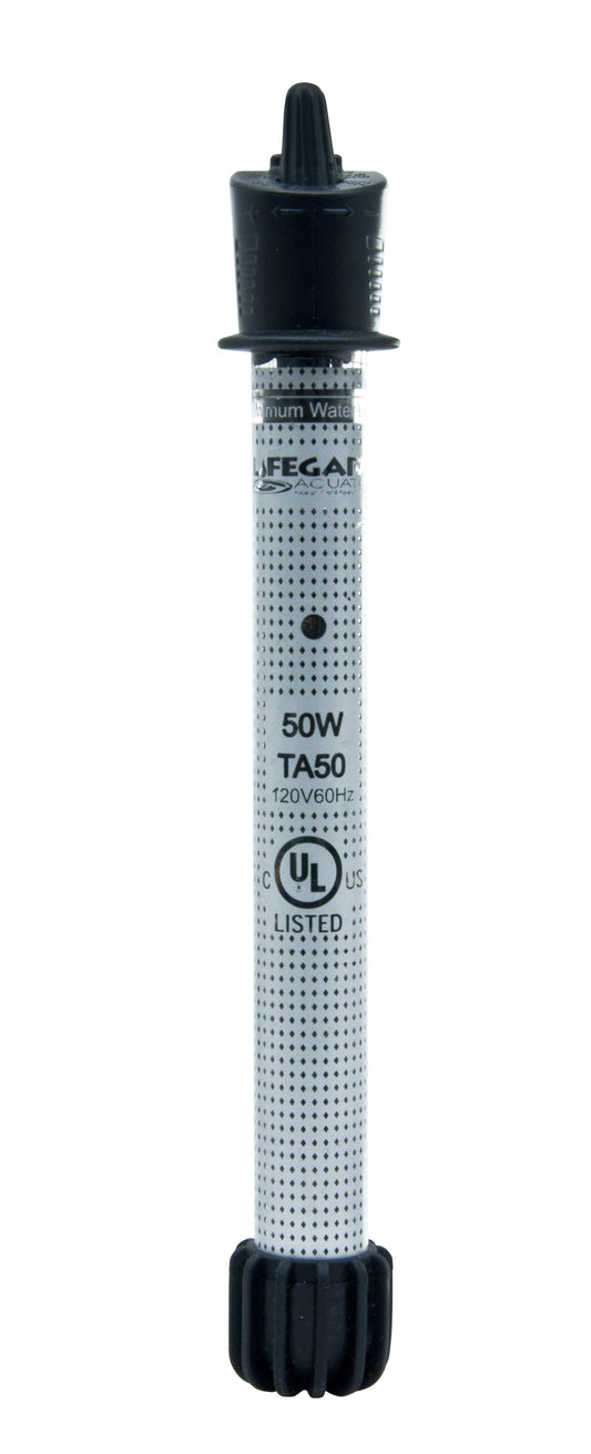 Lifegard Aquatics Adjustable Quartz Glass Heater - 50 Watt