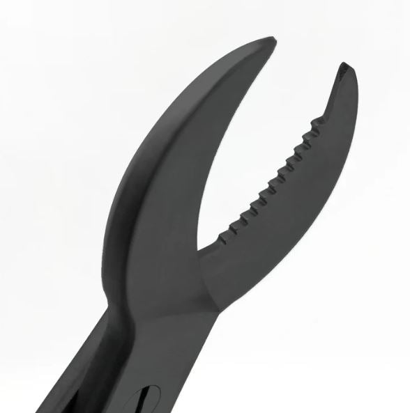 Premium Aquatics Large Curved Blade SPS Coral Bone Cutter - Black Oxidized