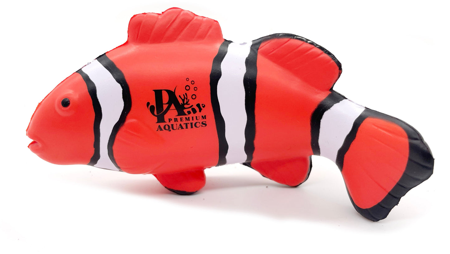 Premium Aquatics Clownfish Stress Toy (Free with any purchase)