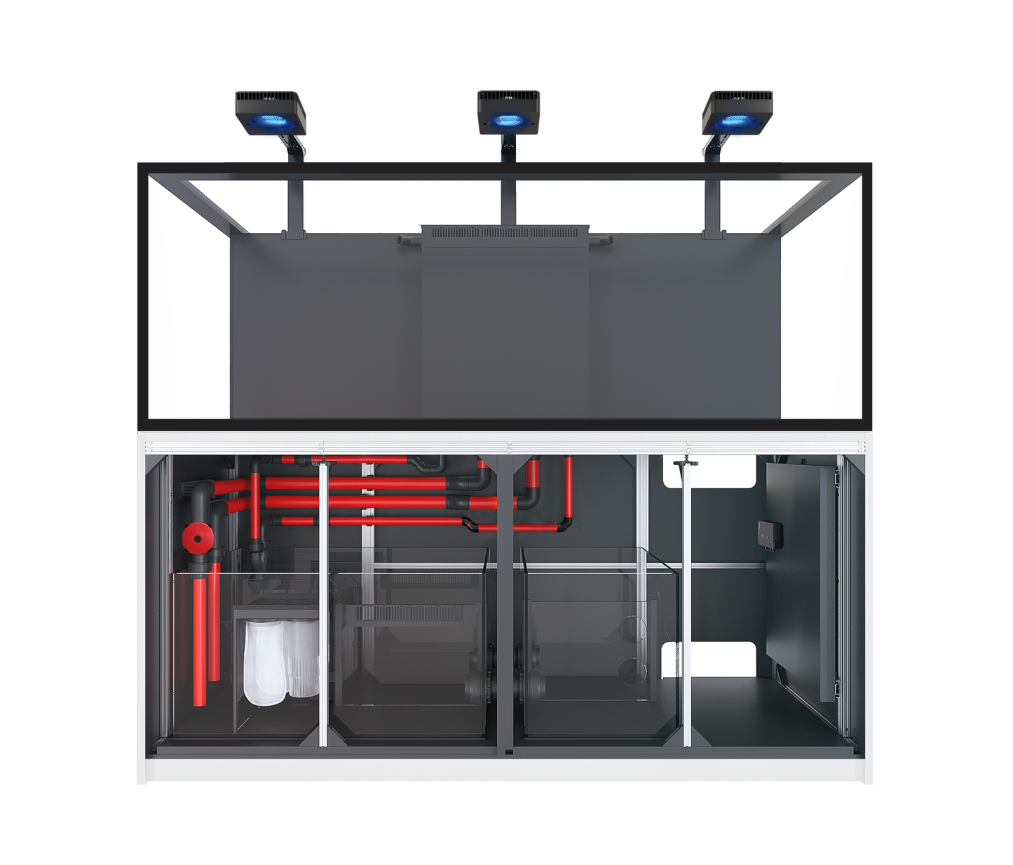 Red Sea REEFER S-850 G3 Deluxe - White (incl. 3 X RL170 & arms)
