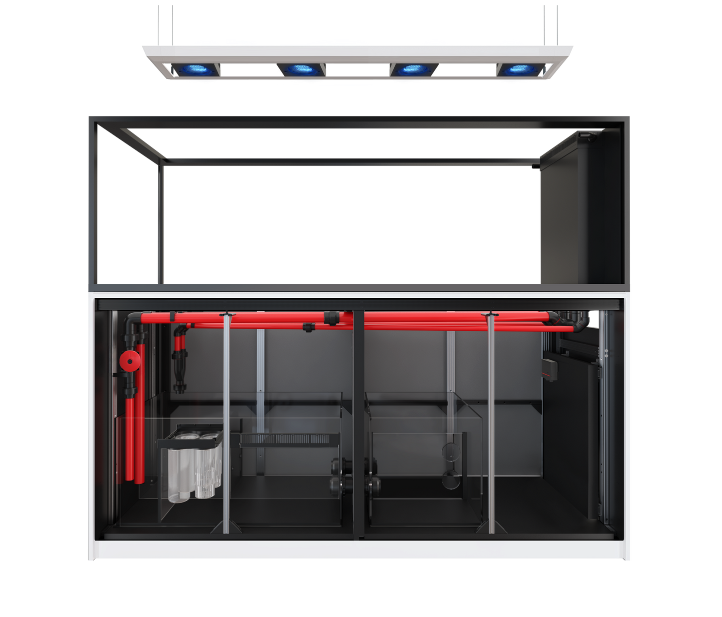 Red Sea REEFER Peninsula S 950 G3 Deluxe - White (inc. 4 X RL170 & pendant)