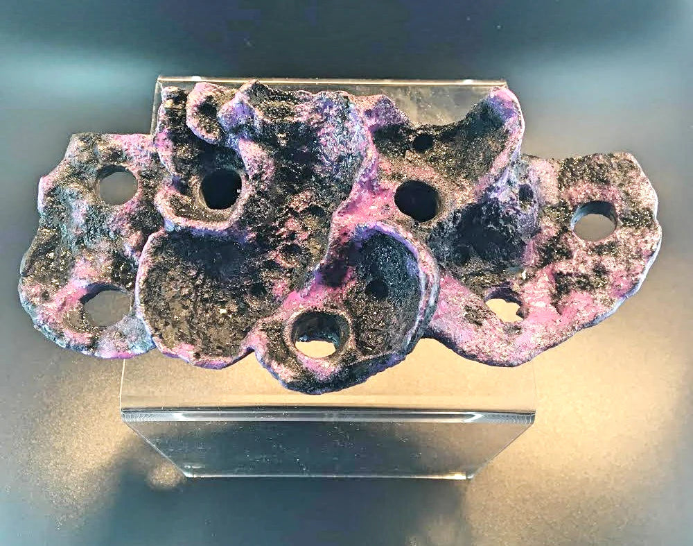 AquaRocks 7 Hole magnetic frag rock montipora display