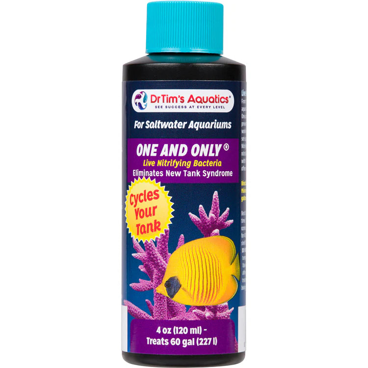 DrTim's Saltwater One & Only (120ml - Treats 60gal)