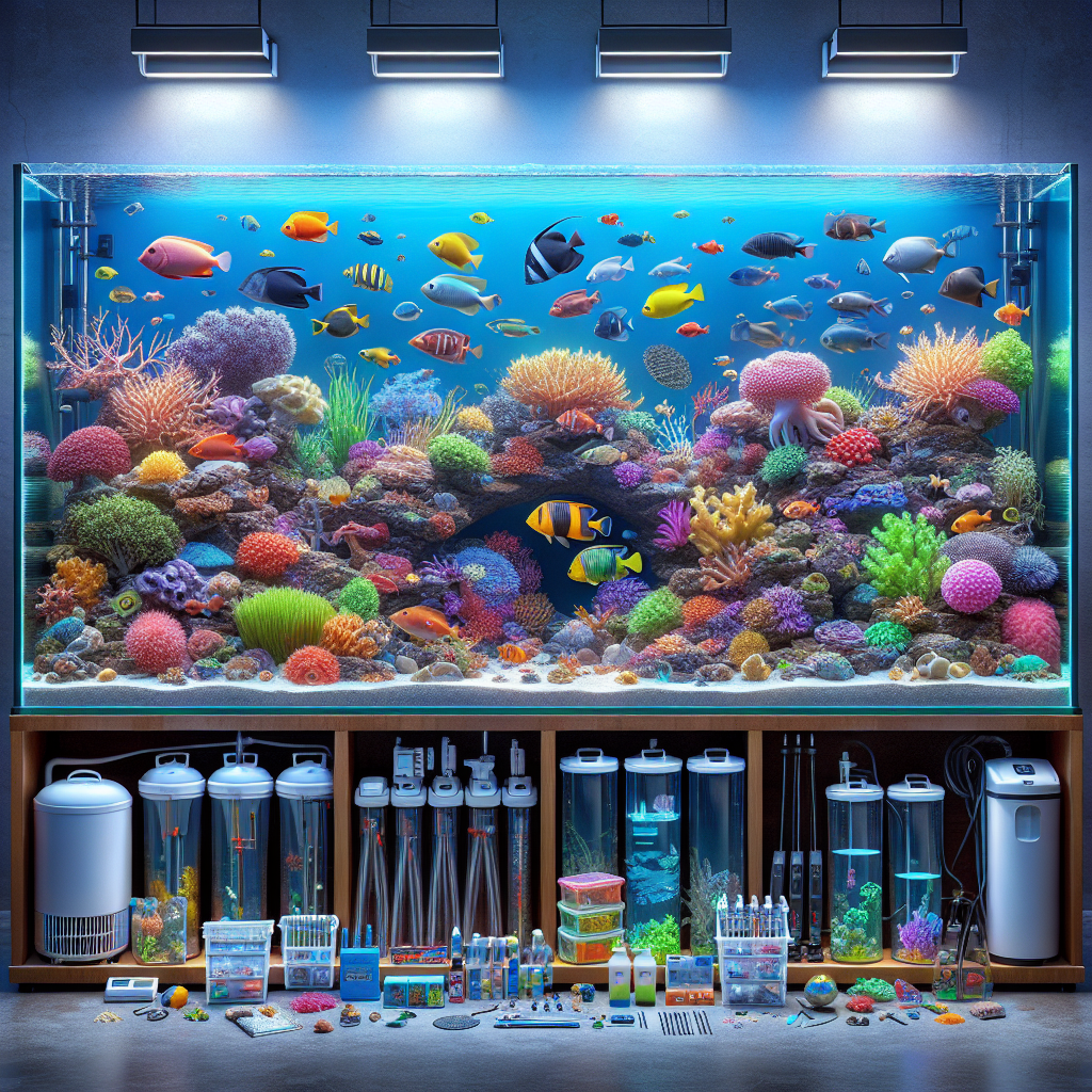 Essential Equipment for a Beginner Saltwater Tank (And What You Can Skip)