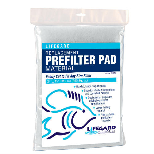 Lifegard Filter Pad - 24" x 15" Pad