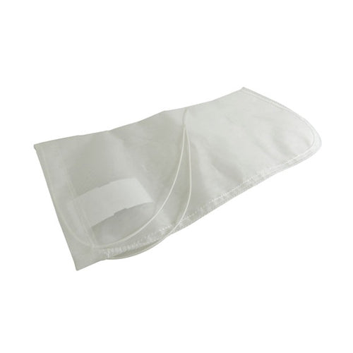 Premium Aquatics 200 Micron Mesh Media Bag - 4” x 8” with Draw String