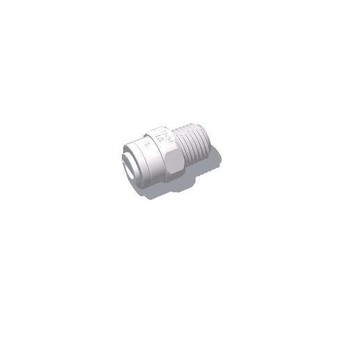 Mur-lok® Fittings - Male NPTF Connectors, 1/4" Murlock, 1/4" Male Thread NPTF
