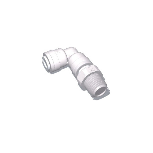 Mur-lok Fittings - Swivel NPTF 90 degree Elbow - 1/2 inch Push Connect by 1/2 inch Male NPTF