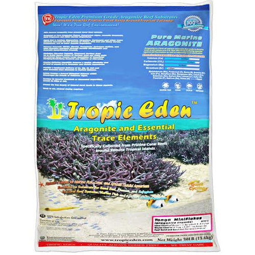 30 lbs bag Miniflakes (aragonite crumbs, 2mm)