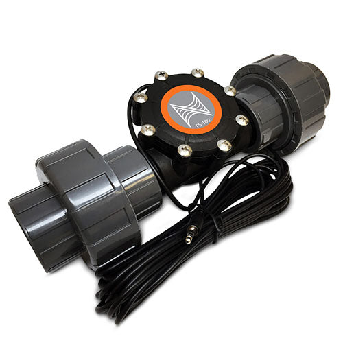 Neptune Systems Flow Monitoring Kit  (FMM, (2) FS-50, (4) 1/2" Adapters, (1) FS-100, (2) 1" union