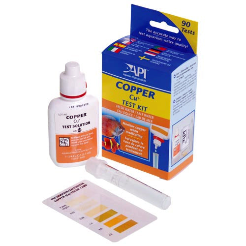 API Copper Test Kit For Freshwater and Saltwater Fish Aquariums