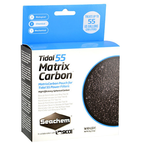 Seachem Tidal 55 Matrix Carbon - 140 mL (bagged)