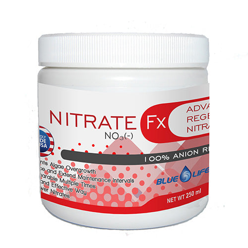 Blue Life USA NITRATE FX 250ml Regenerable Nitrate Resin
