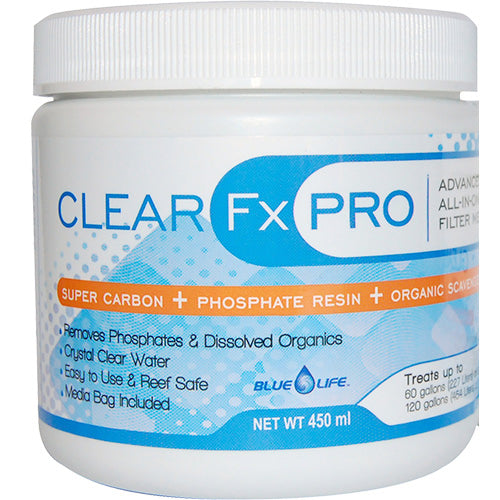 Blue Life USA CLEAR FX PRO 450ml All-in-one Filtration Media
