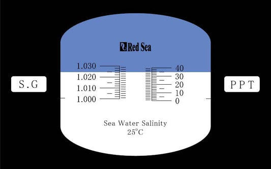 Red Sea Seawater Refractometer - NEW OPEN BOX RETURN