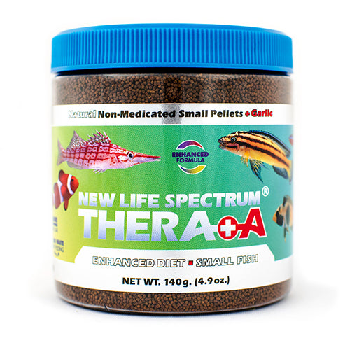 NEW LIFE SPECTRUM THERA+A (Naturox Series) -  Small Sinking Pellet (.5mm-.75mm) 140g