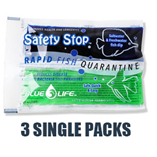 Blue Life USA Safety Stop - Instant Quarantine - 3 PACK