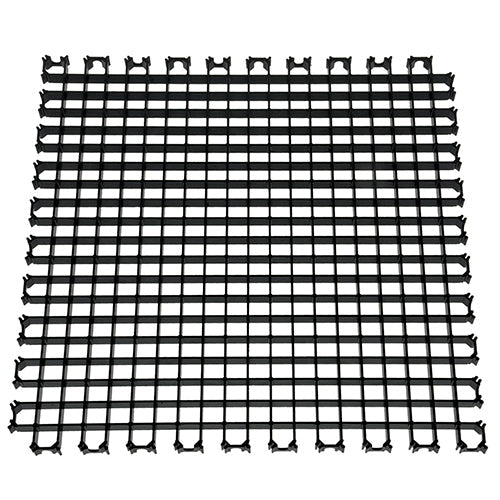 Multi-function Egg Crate Coral Rack (Black) - 12" x 12"