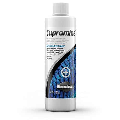 Seachem Cupramine - 250 mL / 8.5 fl. oz.