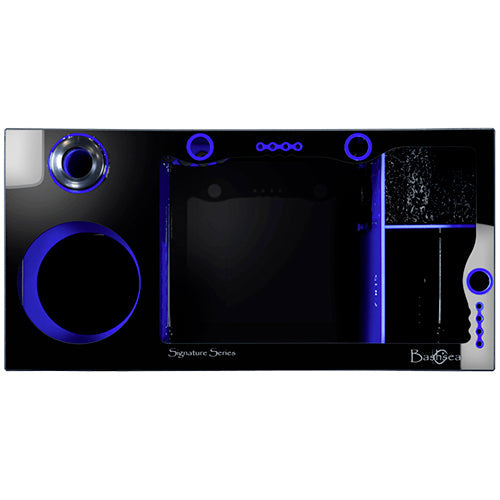 Bashsea 30x15x16" Royal Signature Series Sump - Black & Blue