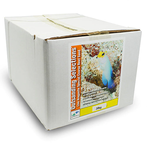 TLF Coarse Reef 3mm Dry Aragonite 20 kg (44 lb) box