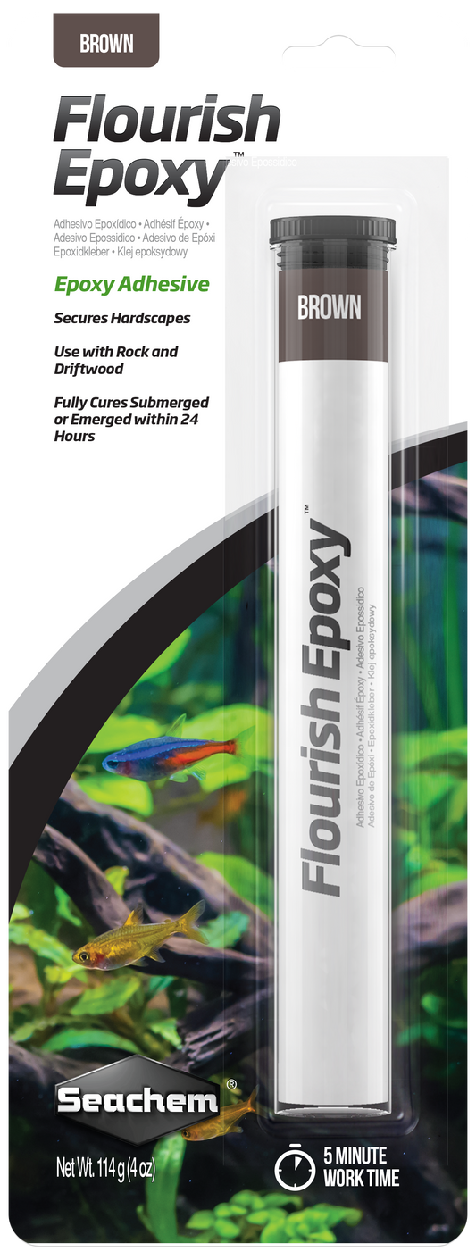Seachem Flourish Epoxy - Brown - 114 g / 4 oz.