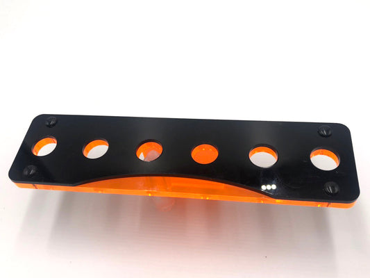 Eshopps ALPHA RACK NANO (6 holes) (Neon Orange Frag Rack)