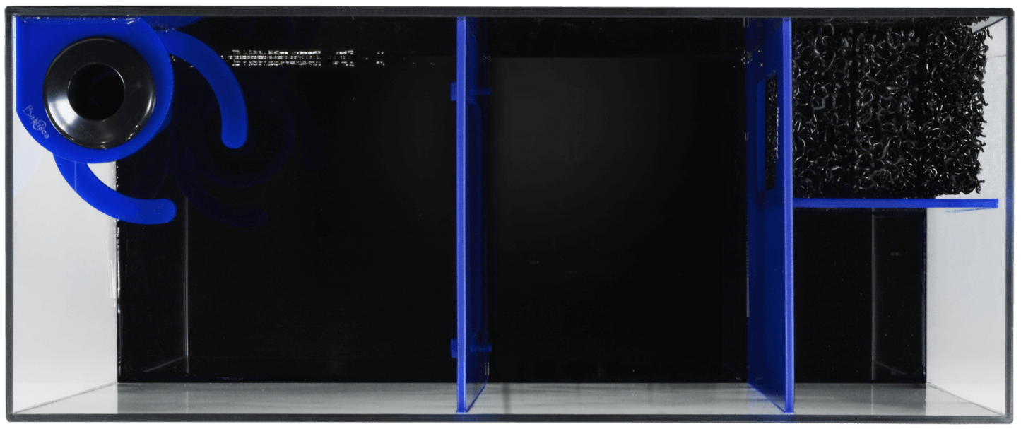 Bashsea 24x10x14" Bio-Fuge Sump - BLUE