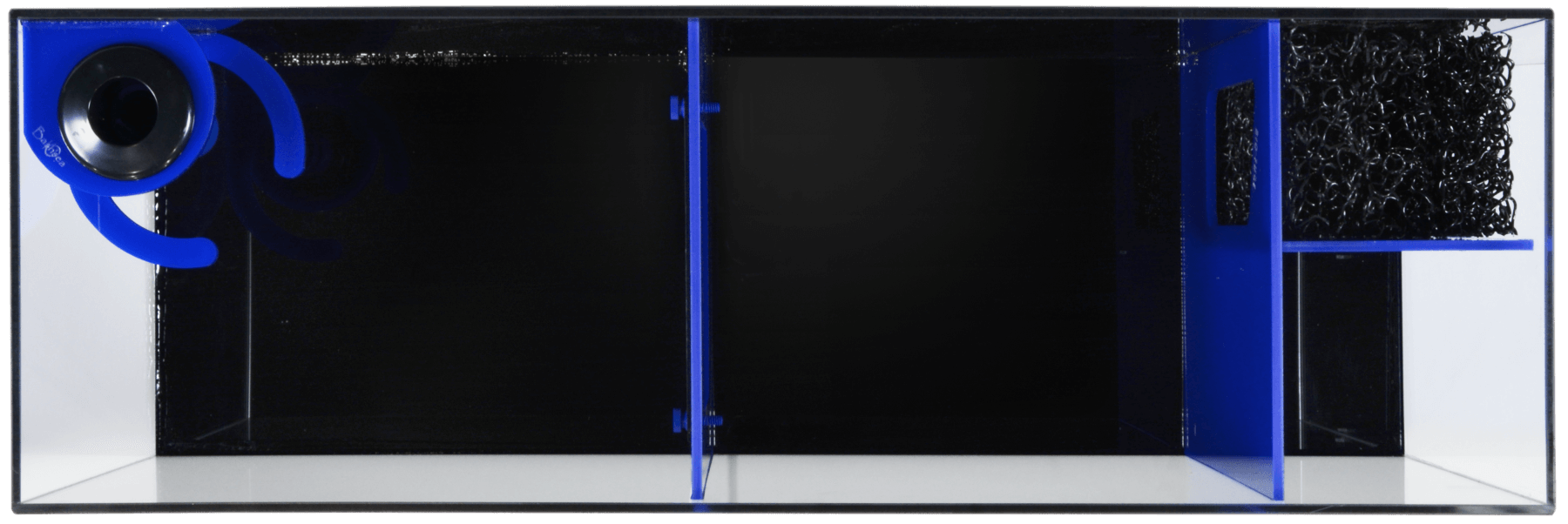 Bashsea 30x10x14" Bio-Fuge Sump - BLUE