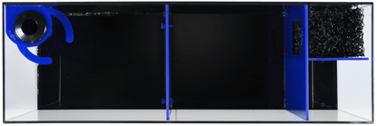 Bashsea 30x10x14" Bio-Fuge Sump - BLUE