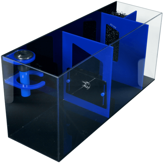 Bashsea 30x10x14" Bio-Fuge Sump - BLUE