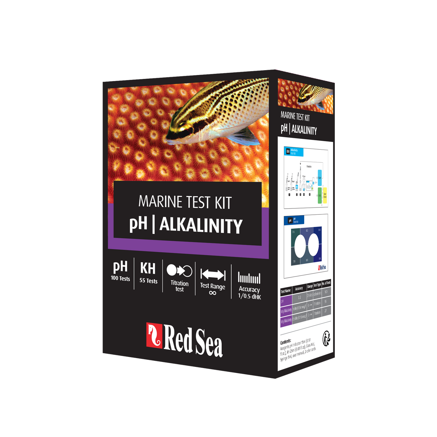 Red Sea MCP pH/Alk Test - 100/55 tests