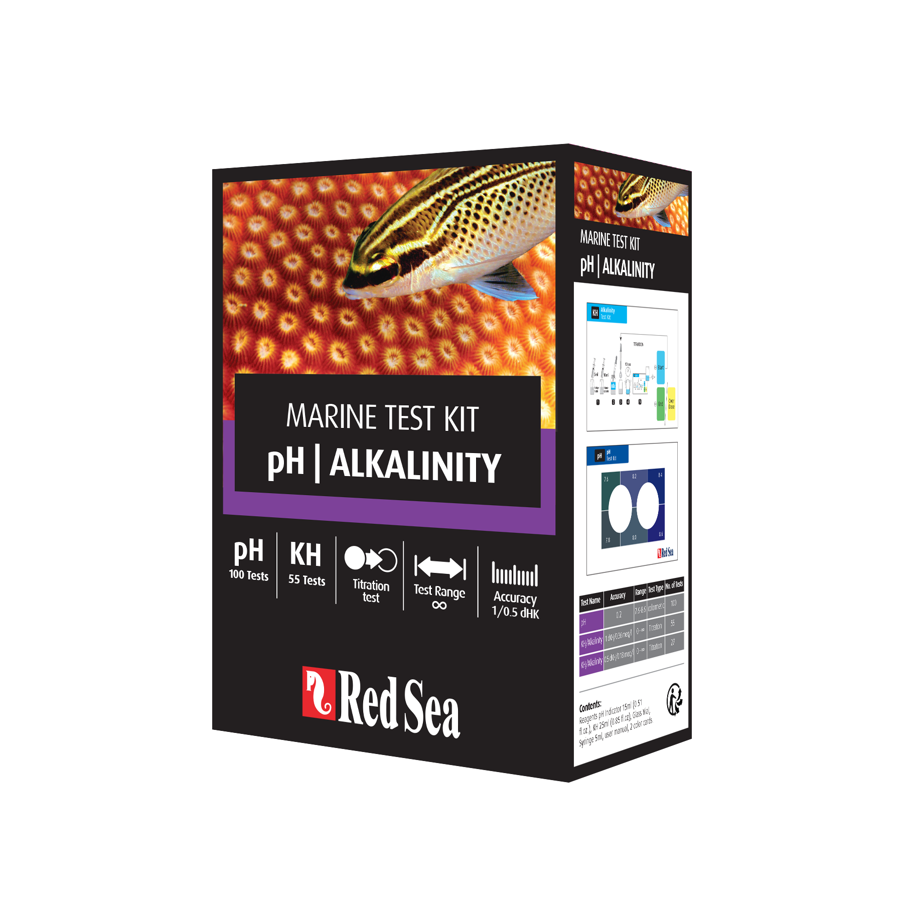 Red Sea MCP pH/Alk Test - 100/55 tests